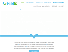 Tablet Screenshot of mindfit.nl